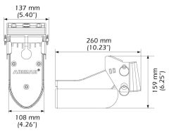 Airmar TM185M Chirp Ayna 85-135Khz 1Kw