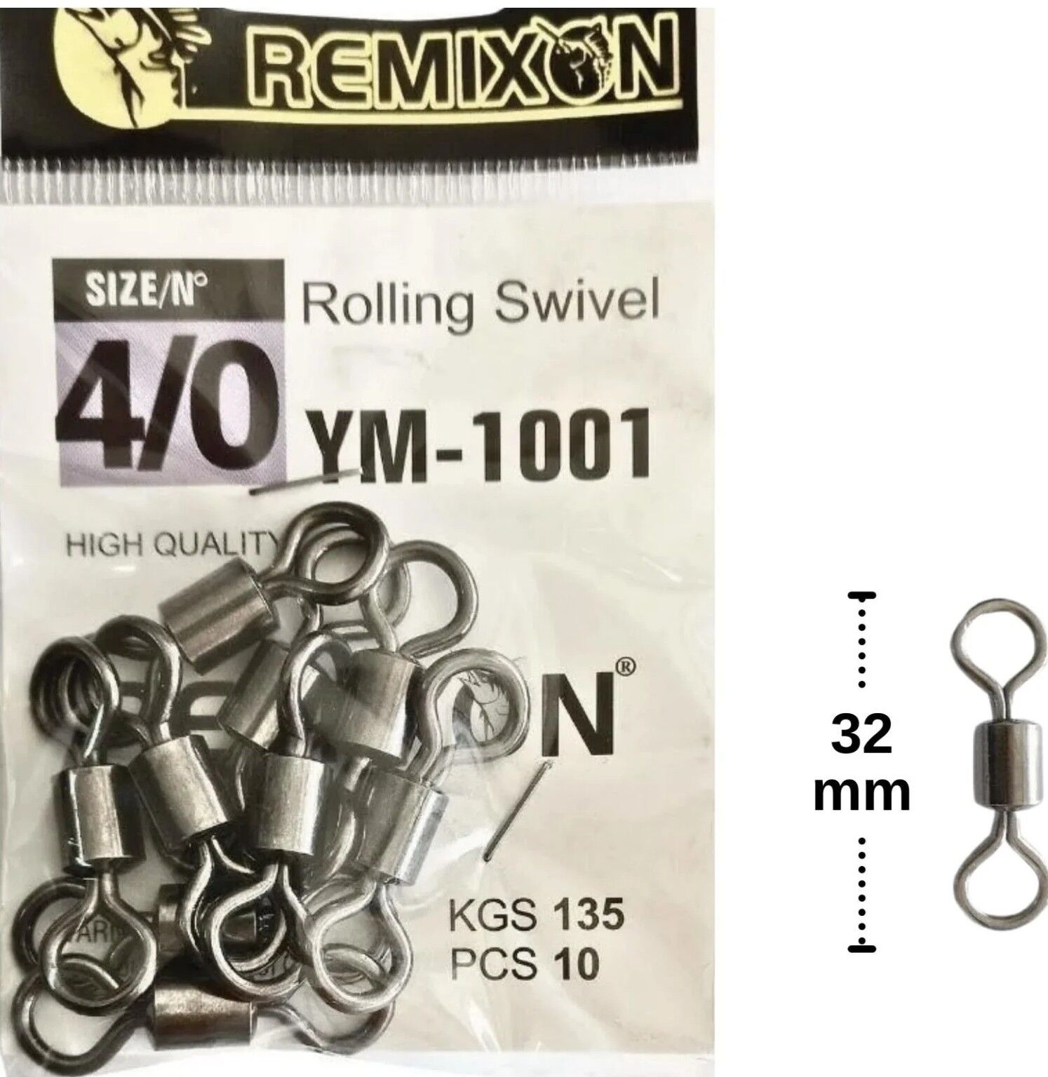 Remixon YM-1001 No:4/0 Fırdöndü (10 adet)