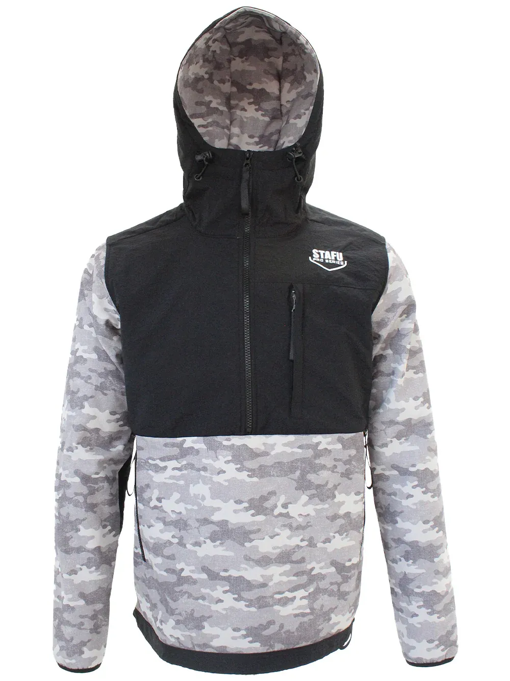 Stafu Pro Peak Softshell Camo Gri Sweatshirt